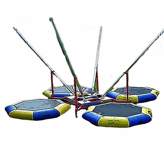 bungee trampoline inflatable