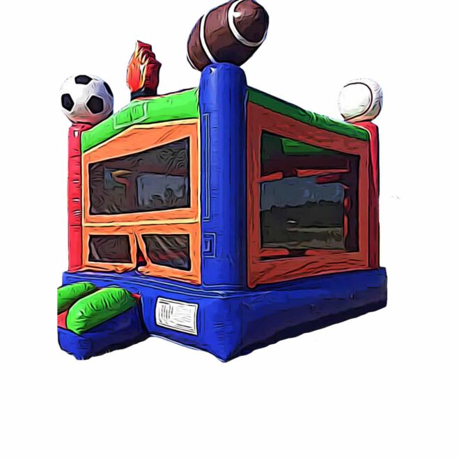 sports bounce house inflatable