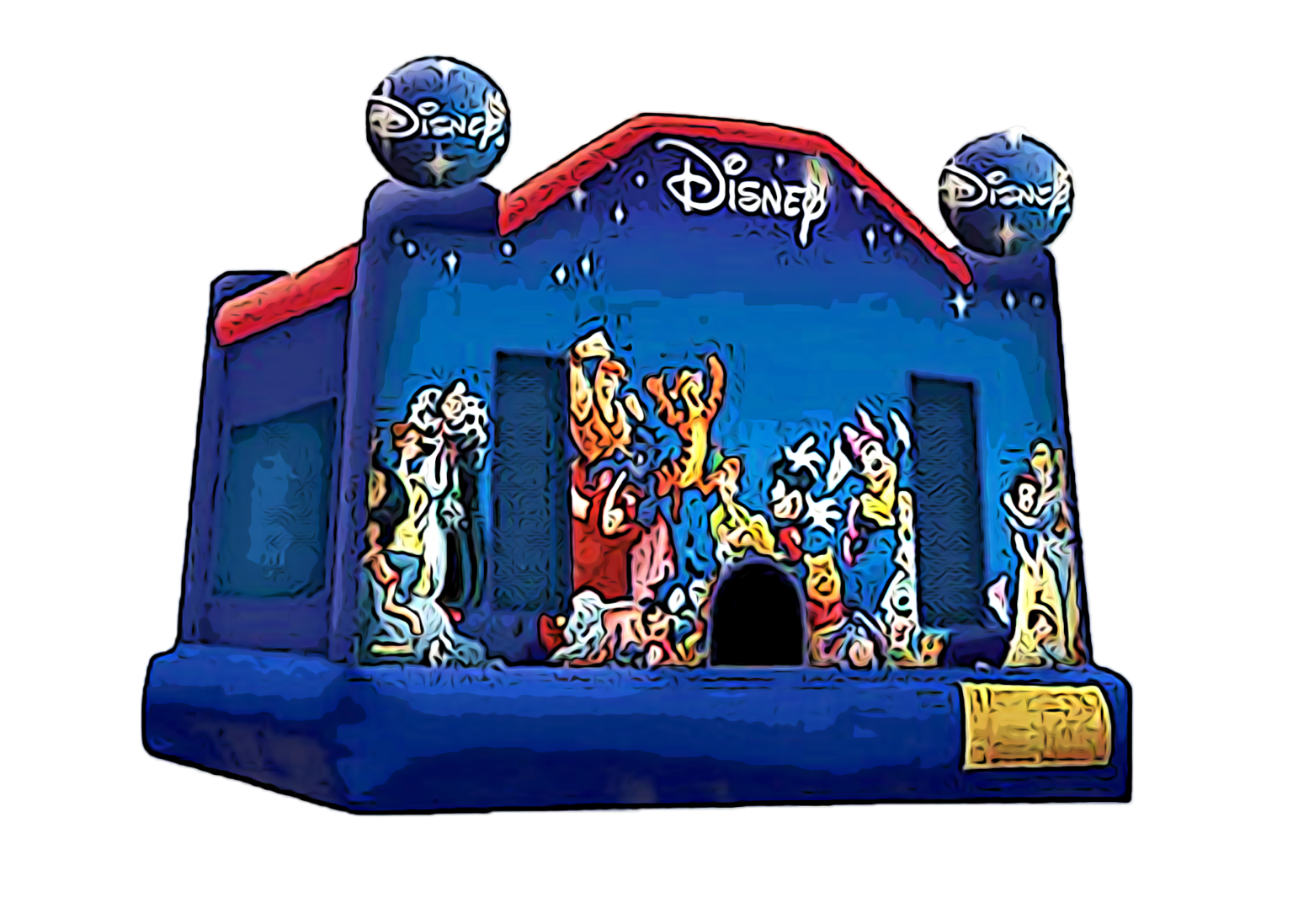 Disney Bounce House Bouncy Thing Inflatable Rentals